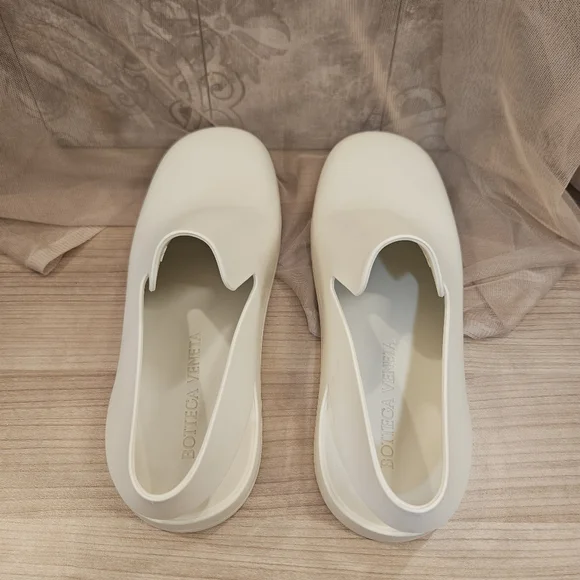 Bottega Veneta Puddle Rubber Slingback Flats Size 36